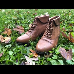 Steve Madden leather booties boots